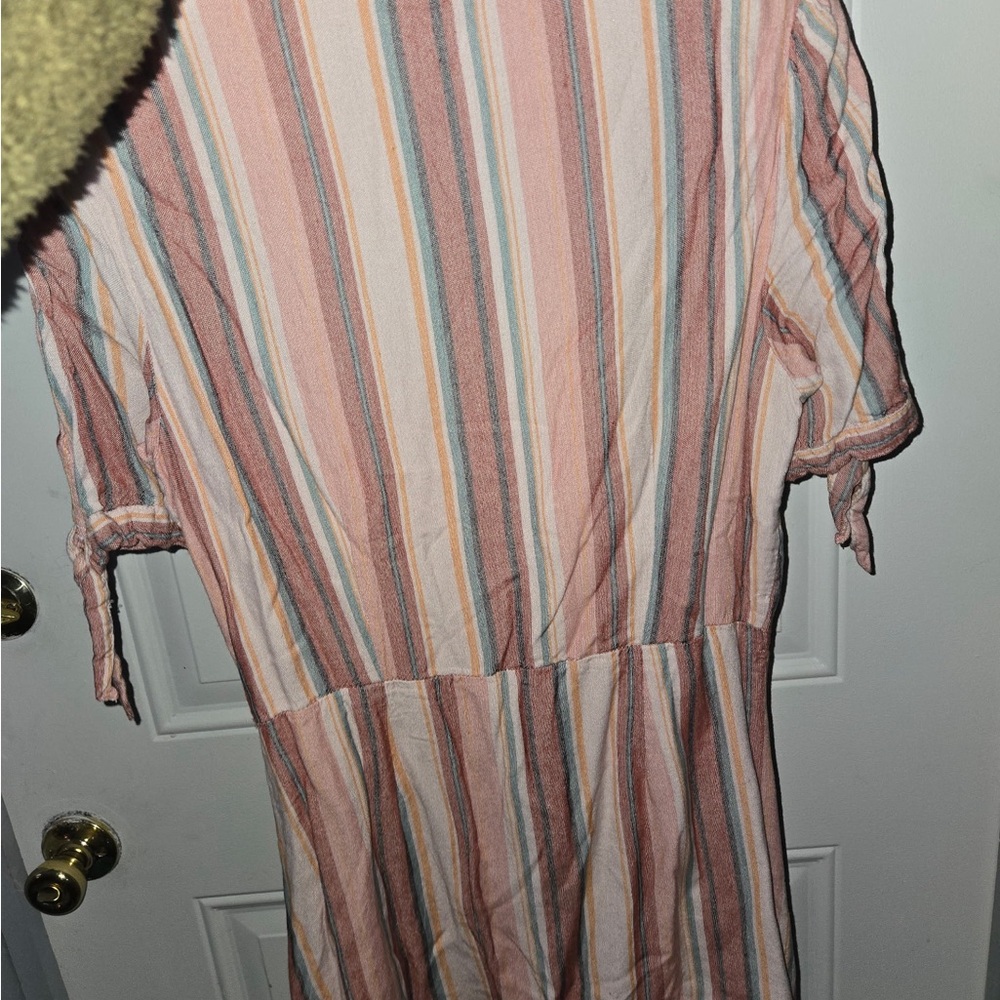 Charlotte Russe Multicolor Striped Top